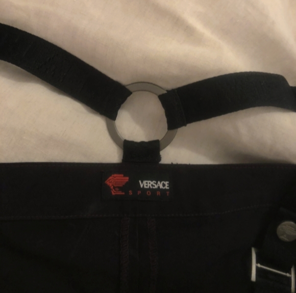 VERSACE SPORT BODYCON DRESS STATES 48 IT FITS SMALL LIKE 42 IT OR 4-6 US WOMEN - Picture 2 of 4